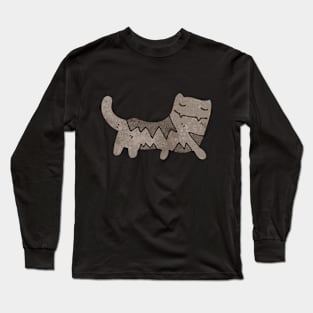 brown kitty Long Sleeve T-Shirt